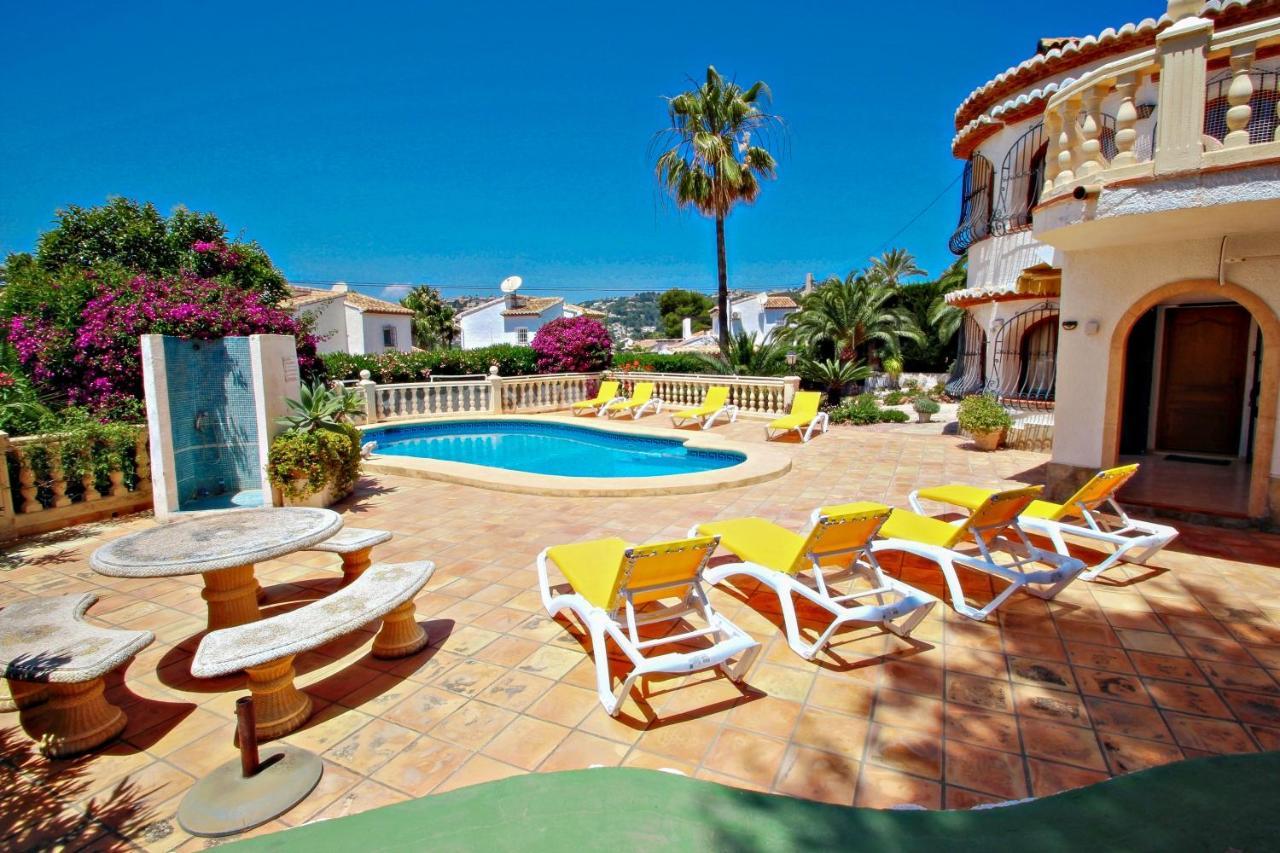 Rondel - Sea View Villa With Private Pool In Costa Blanca Moraira Zewnętrze zdjęcie